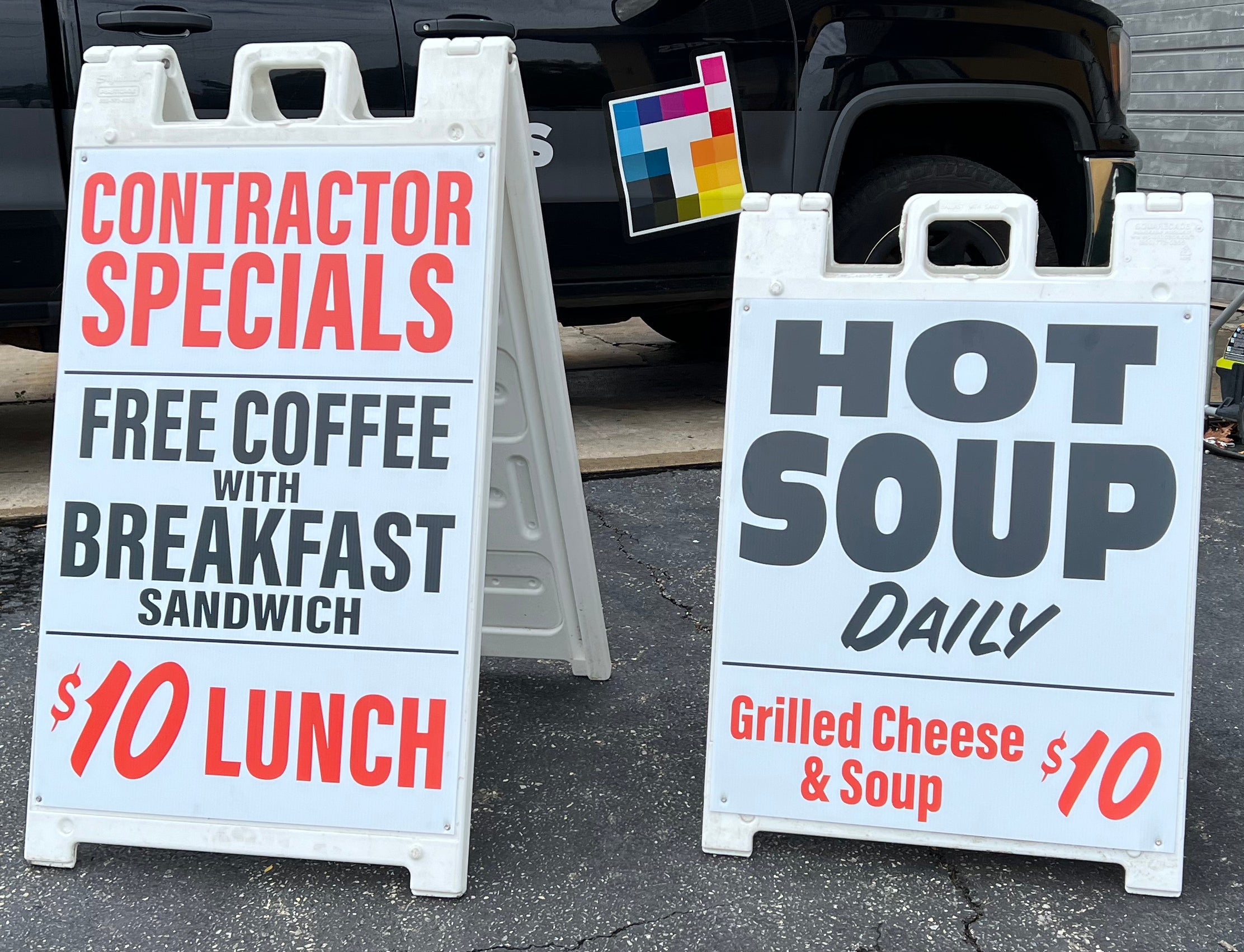 Sidewalk Signs & A Frame Signs