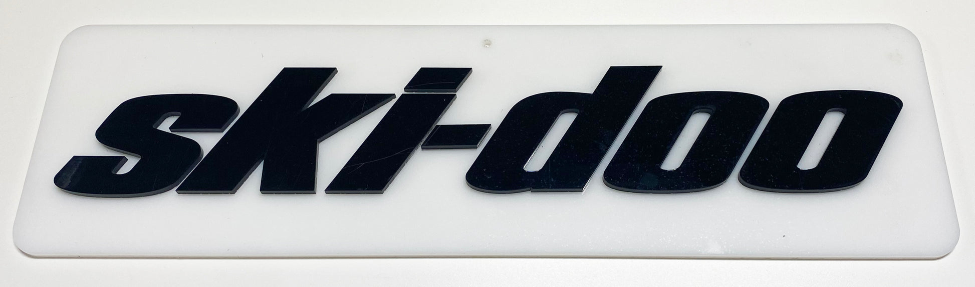 Skidoo Dealer Point of Sale Showroom Display Sign - good used condition Old Stock